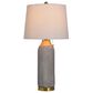 Flair Industries 30" Ceramic Table Lamp in Plated Gold, , large