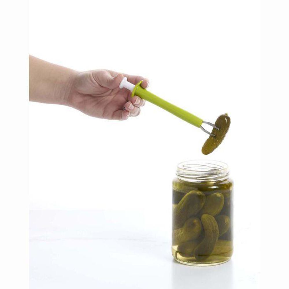 HIC Kitchen Olive Pickle Picker in Olive Green, , large