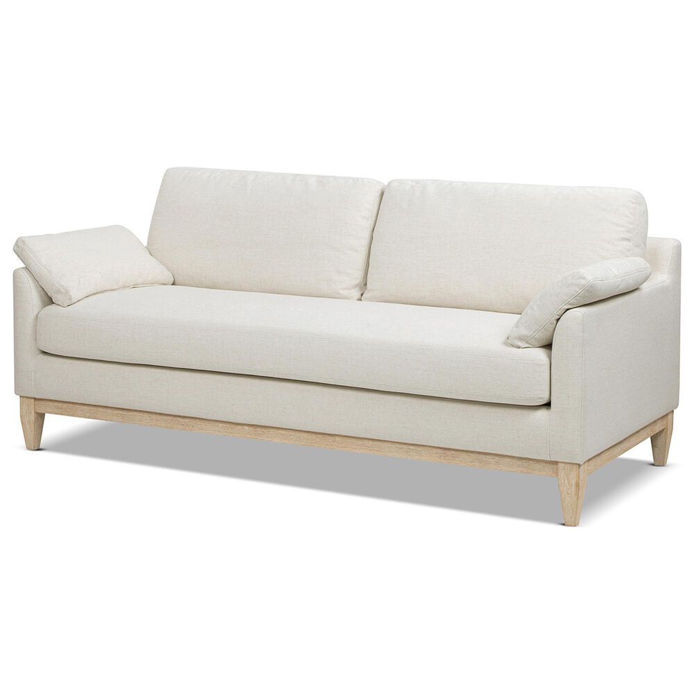 Jennifer Taylor Home Pasadena Stationary Sofa in Flax White, , large
