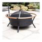 Crosley Furniture Yuma Copper Ring Fire Pit in Black, , large