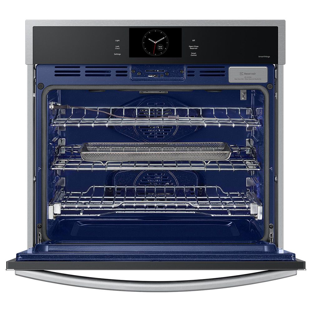 Samsung 30&quot; Smart Single Wall Oven With Steam Cook in Stainless Steel, , large