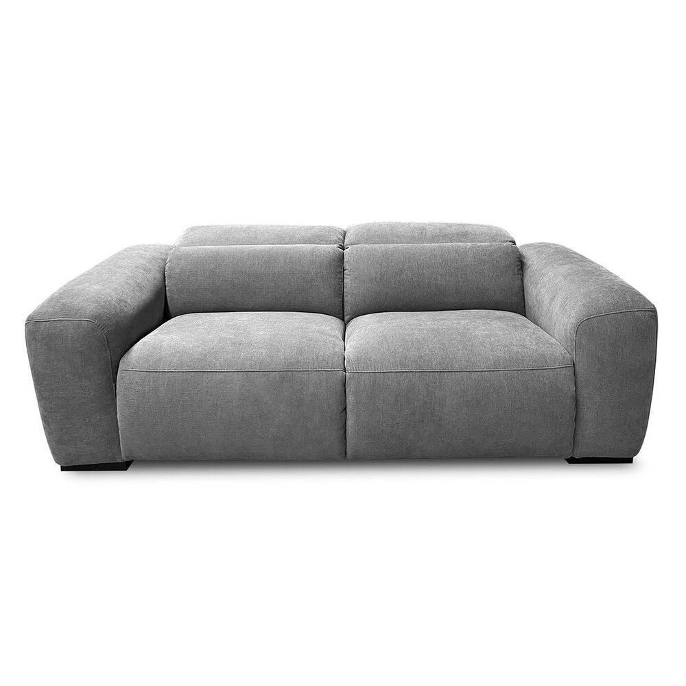Interlochen Dual Power Reclining Sofa in Helio Pewter, , large