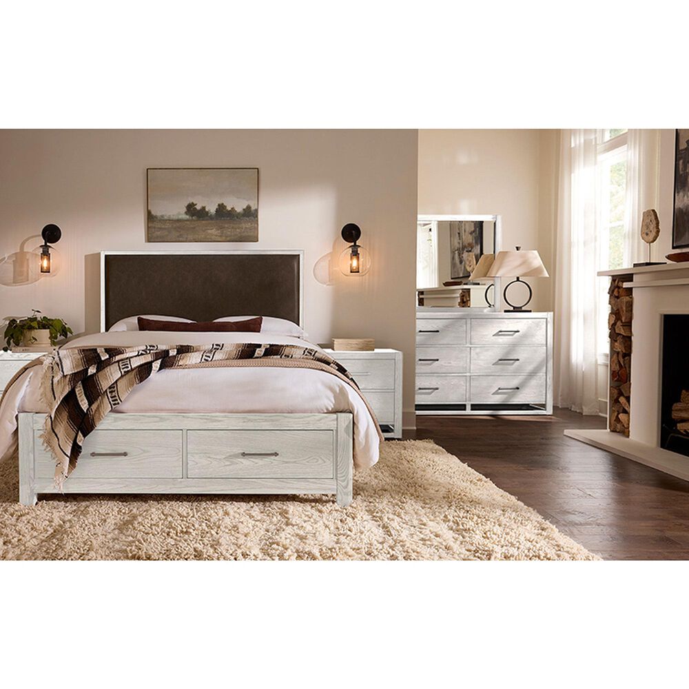 Viceray Collections Lodge and Loft Dresser Mirror in Soft White Oak, , large