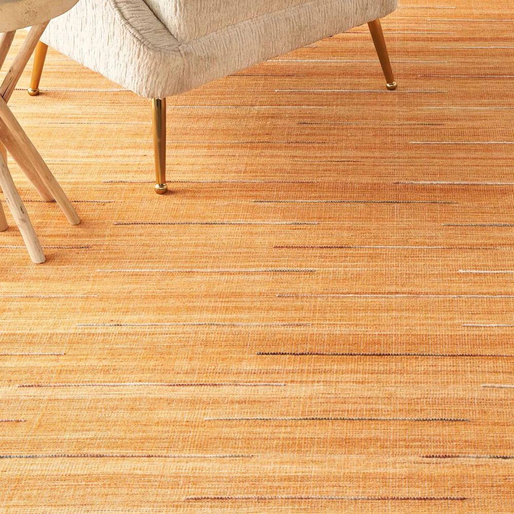 Nourison Interweave 5&#39;3&quot; x 7&#39;3&quot; Orange Area Rug, , large
