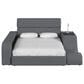 Mayberry Hill Valari Full Bed with Electronic Features in Grey, , large