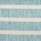 Nourison Positano POS03 Aqua and Ivory 7" x 10" Indoor/Outdoor Area Rug, , large