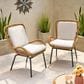 Hearth and Haven McCaskillOutdoor Rattan Club Chair with Iron Frame in Gray (Set of 2), , large