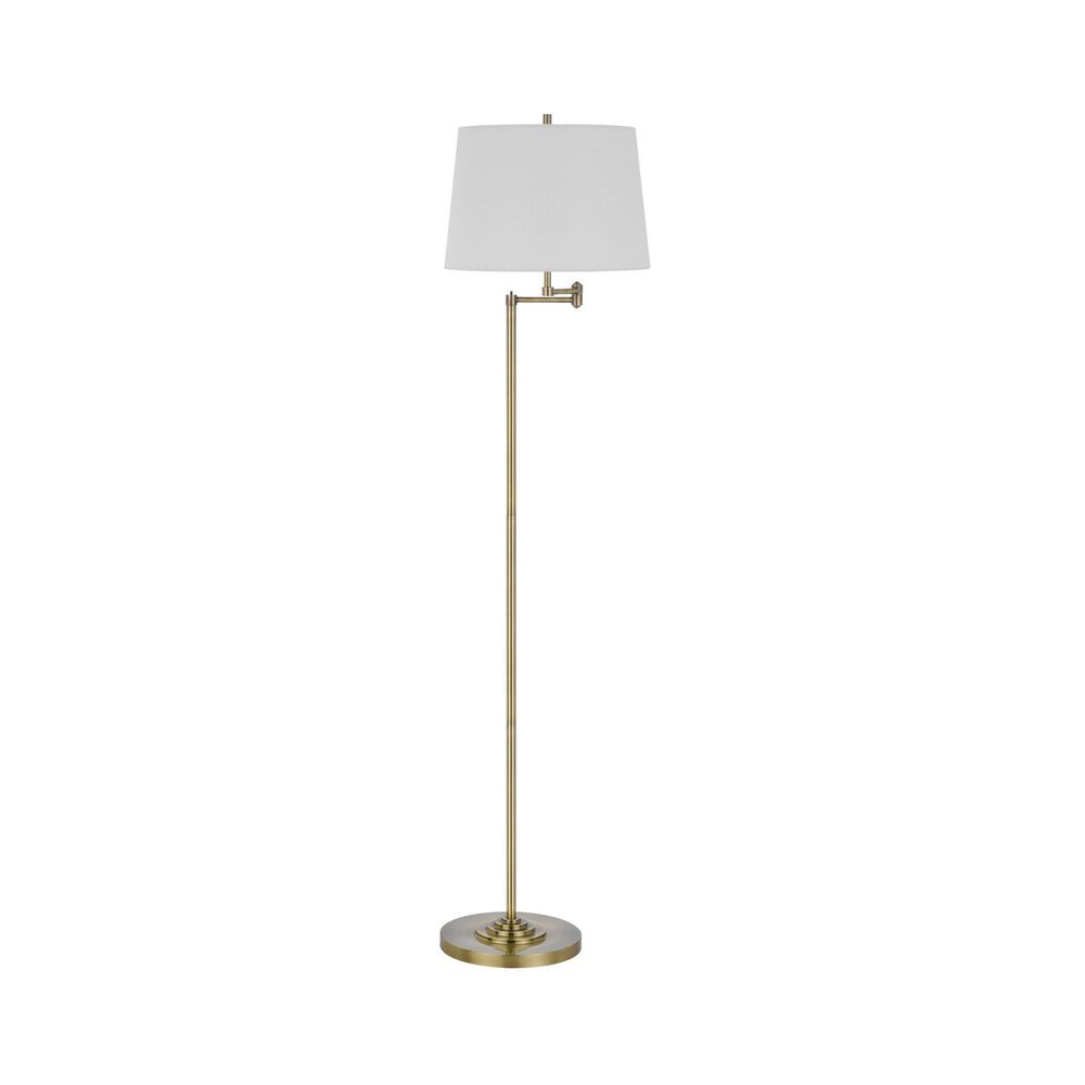 Cal Lighting Double Swing Arm Floor Lamp AB, , large