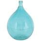 Maple and Jade Bulb Shape Decorative Vase in Tinted Teal, , large