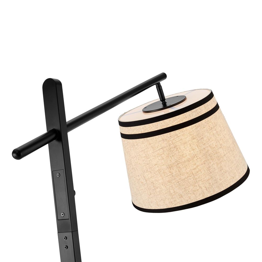 Lite Source Gaines Floor Lamp in Black, , large