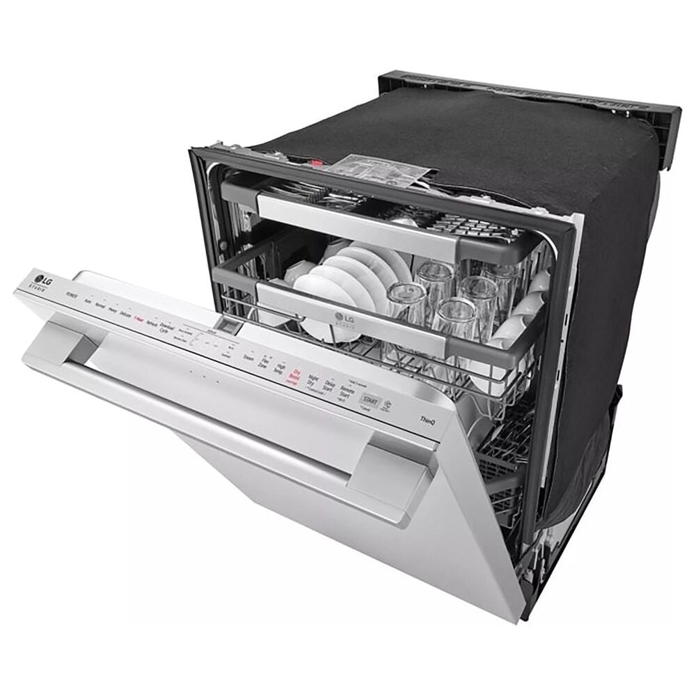 LG Studio 24&quot; Built-In Dishwasher in PrintProof Stainless Steel, , large