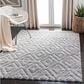Safavieh Martha Stewart Lucia Shag MSR0782H 5"1" x 7"6" Dark Grey and Light Grey Area Rug, , large