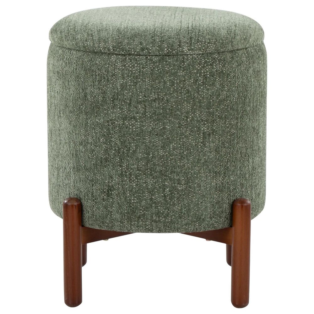 Lumisource Daniella Storage Ottoman in Green, , large