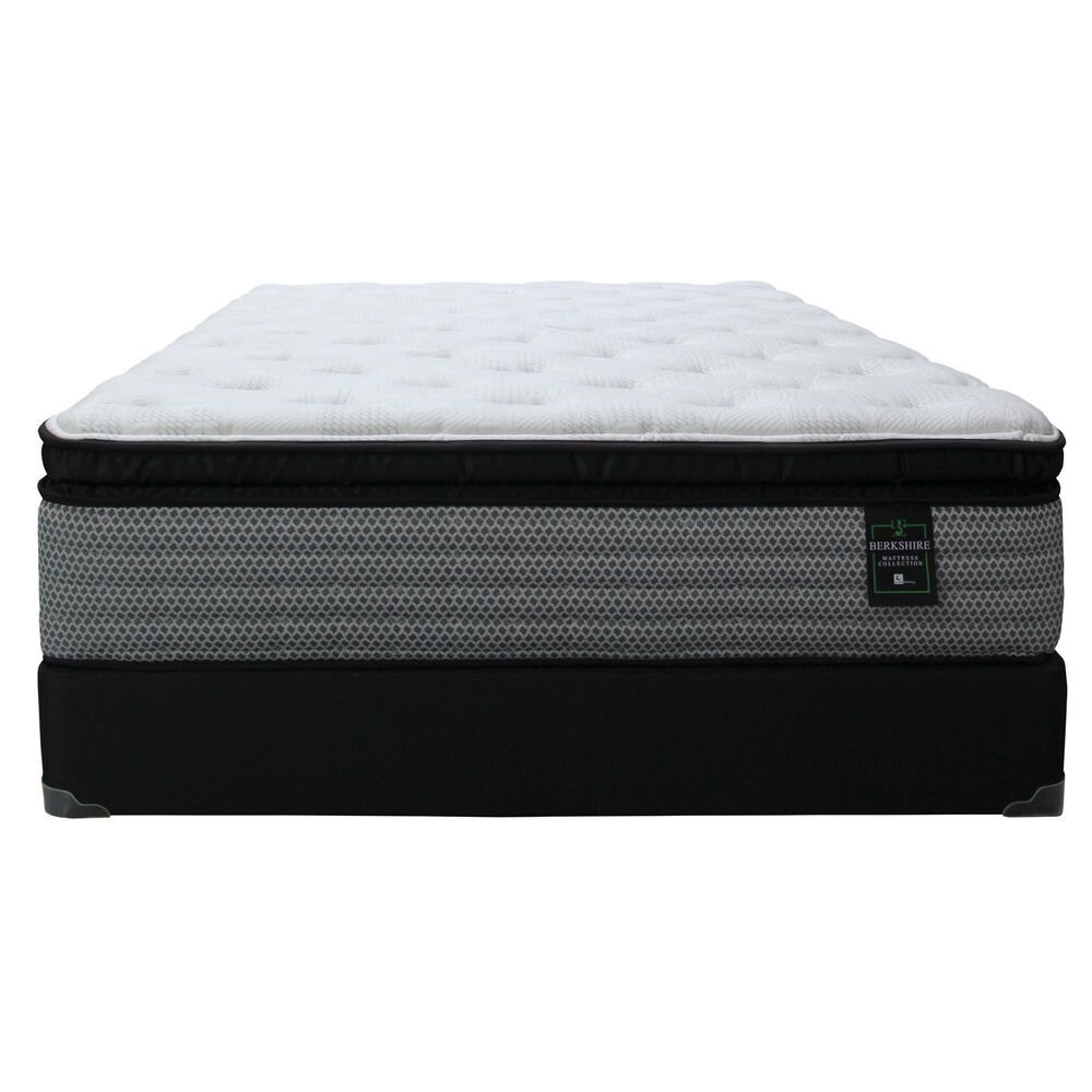 Sleeptronic Berkshire Q Pillowtop II Twin Mattress with Low Profile Box Spring, , large