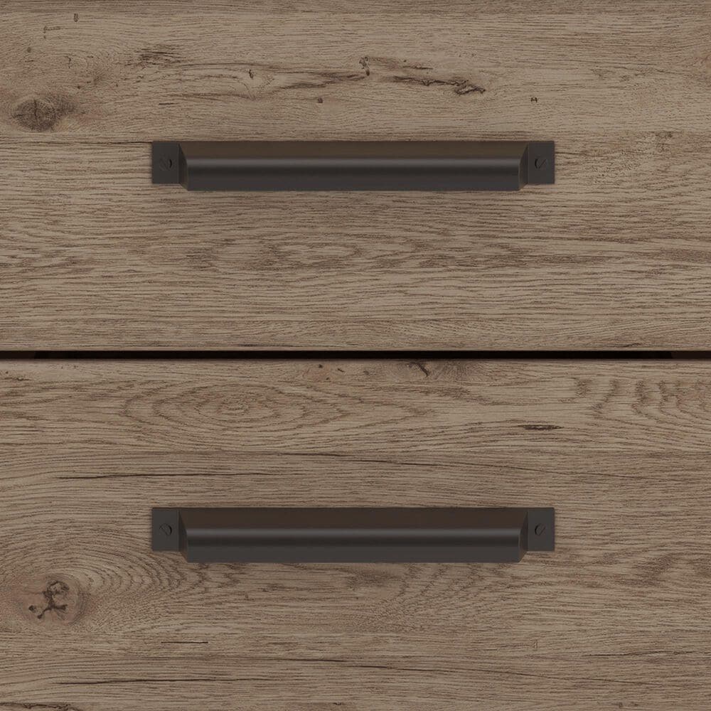 Ashley KING PANEL STORAGE BED WITH TWO NIGHTSTANDS, , large