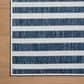 Loloi Easton Denim and Ivory 2"3" x 3"9" Indoor/Outdoor Area Rug, , large