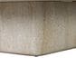 Four Hands Cava Outdoor Coffee Table in Textured Sand Concrete, , large