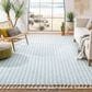 Safavieh Natura NAT153M 9" x 12" Blue Area Rug, , large