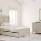 Eastern Shore Carlson Twin Panel Bed in Washed Linen, , large