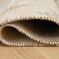 Ashley Calkin 5" x 7" Linen, Gray and Caramel Area Rug, , large