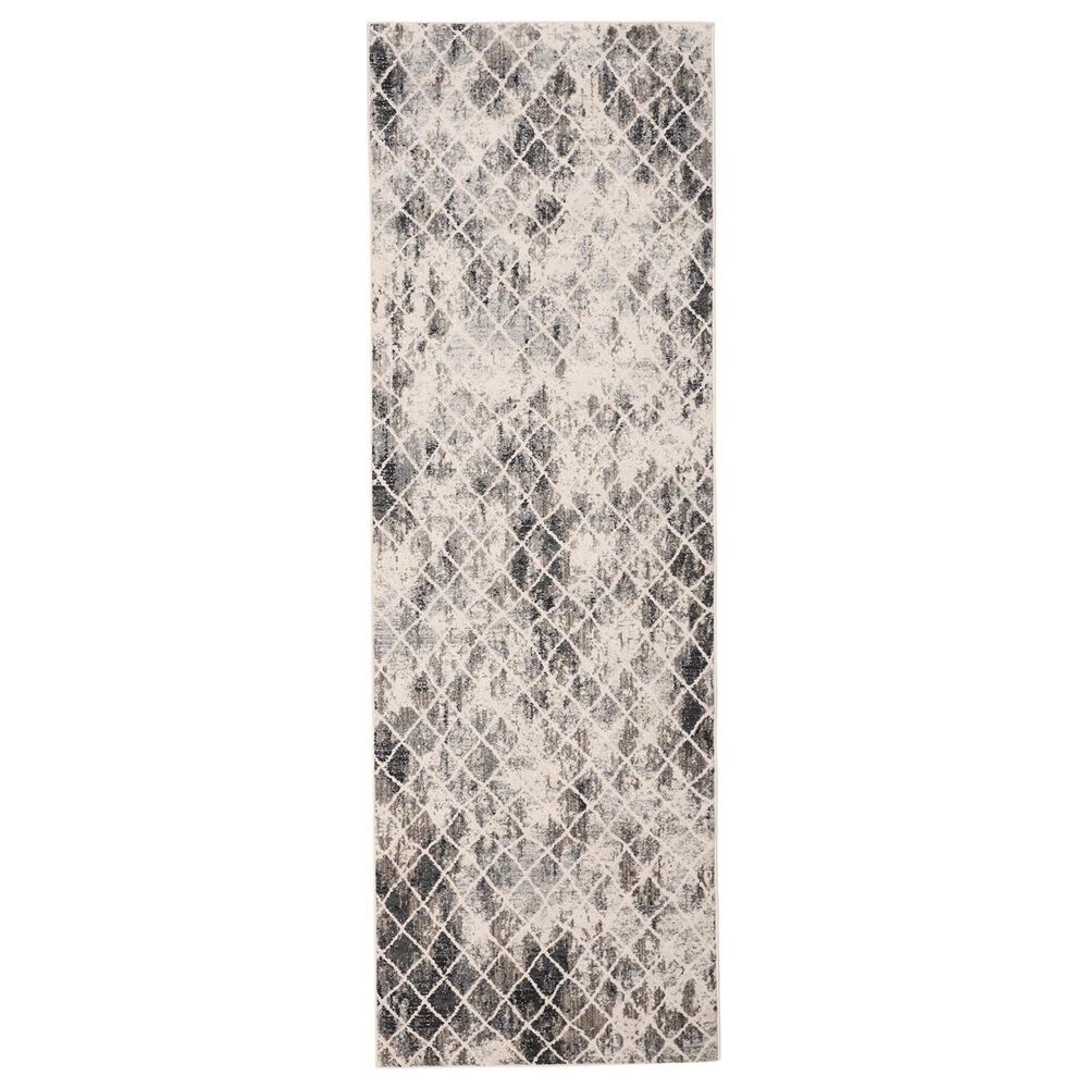 Feizy Kano 2"7" x 8" Sand and Ivory Runner, , large