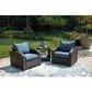 Ashley Windglow Patio Lounge Chair in Brown, , large