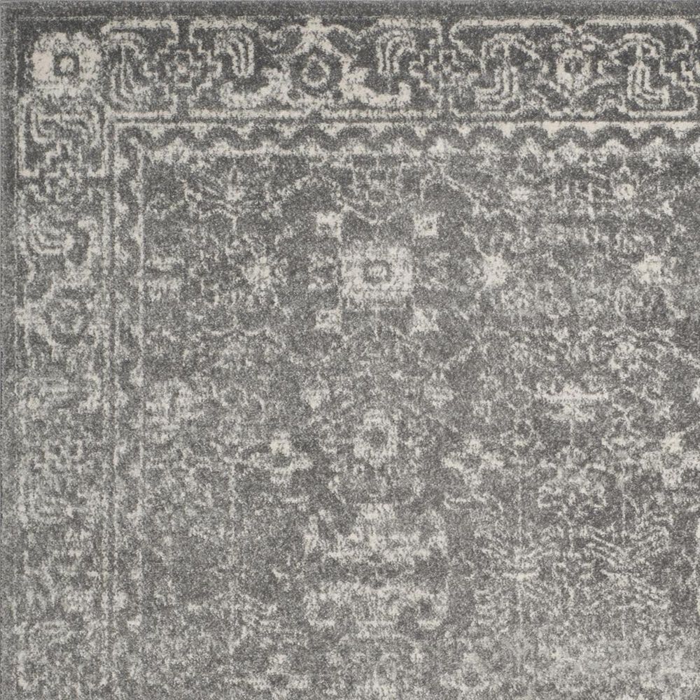 Safavieh Evoke EVK270S-3 3&#39; x 5&#39; Grey/Ivory Area Rug, , large