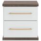 Ashley Kendanport Queen Upholstered Bed with Dresser, Chest, and Two Nightstands in Brown and White, , large