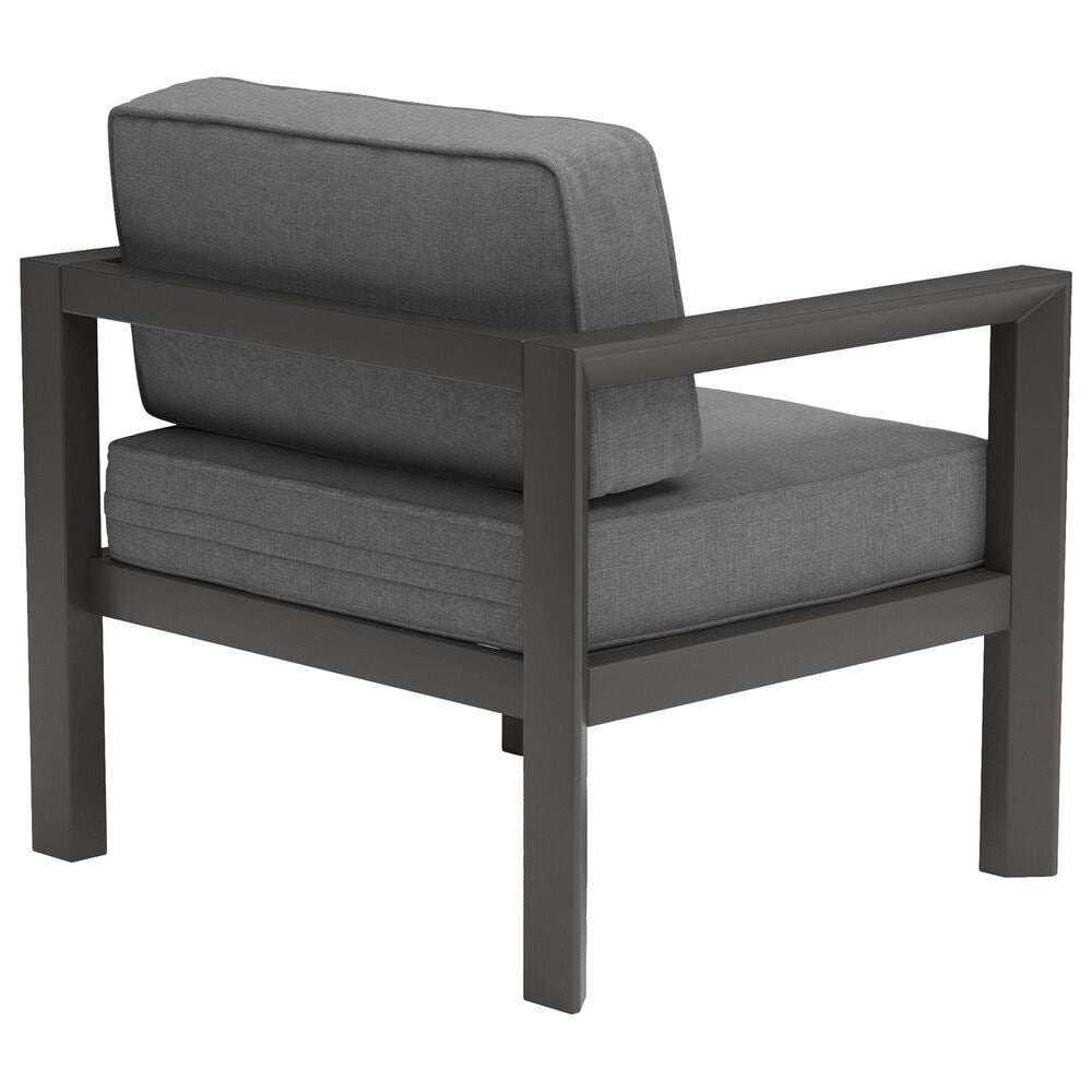Homestyles Grayton 4-Piece Patio Conversation Set with Loveseat in Gray, , large