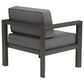 Homestyles Grayton 4-Piece Patio Conversation Set with Loveseat in Gray, , large