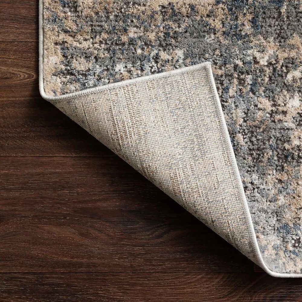 Loloi II Teagan TEA-08 3&#39;4&quot; x 5&#39;7&quot; Ivory and Mist Scatter Rug, , large