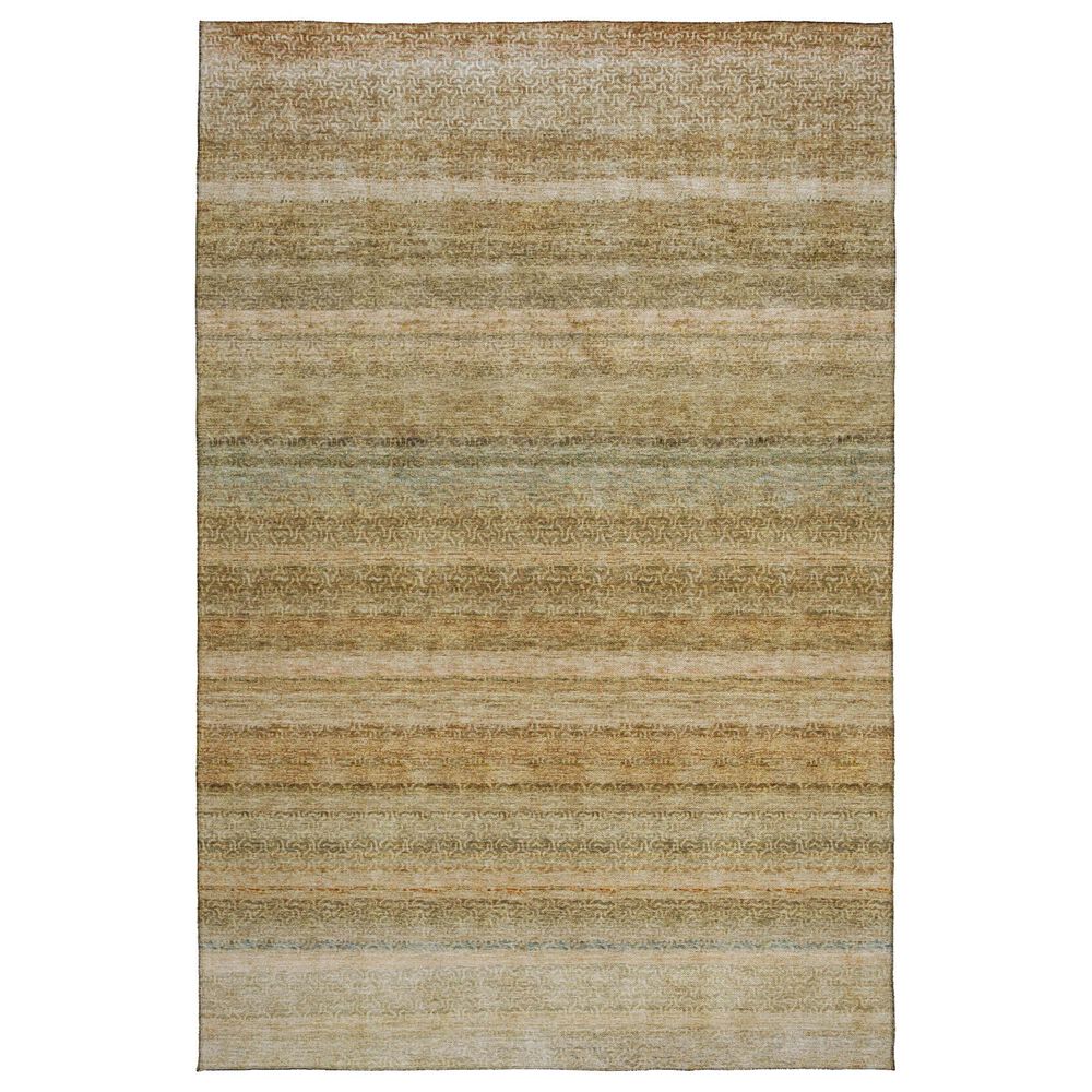 Dalyn Rug Company Burano BU5 3" x 5" Copper Indoor/Outdoor Area Rug, , large