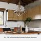 Hunter Perch Point 18" 5-Light Chandelier in Brushed Nickel, , large
