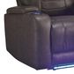 Ashley Schooner Rocks Power Recliner with Adjustable Headrest in Umber, , large
