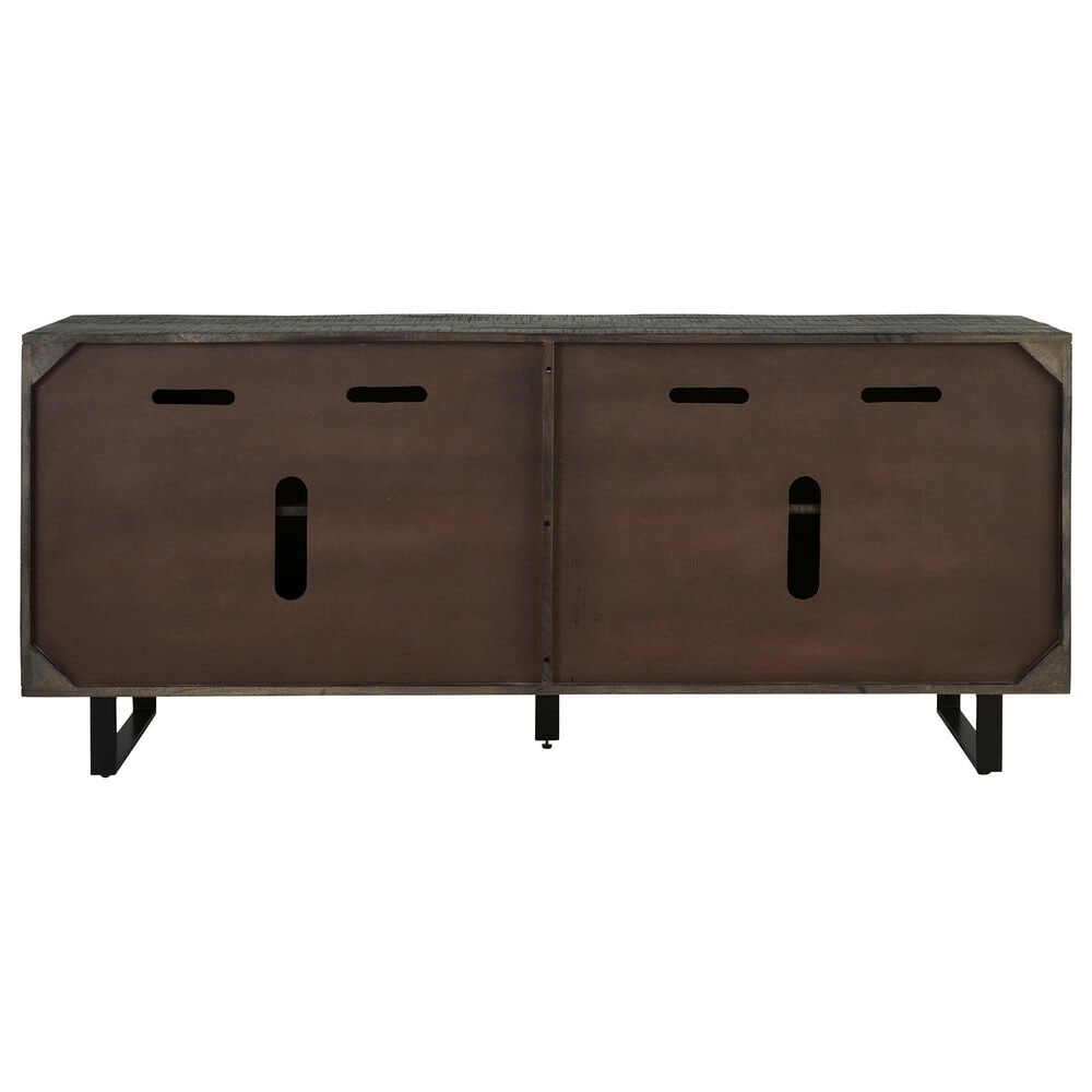 Ashley Kevmart Accent Cabinet in Grayish Brown and Black, , large