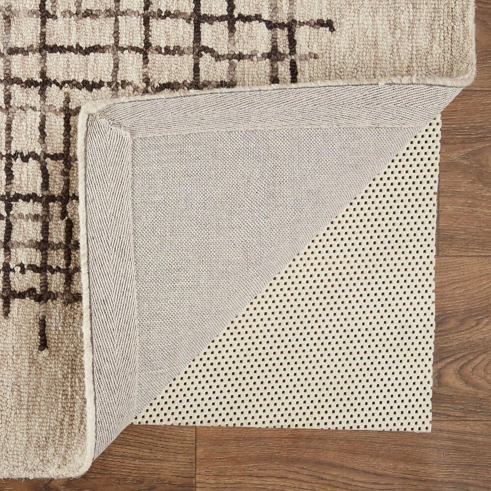 Feizy Maddox 5&#39; x 8&#39; Beige and Brown Area Rug, , large