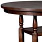 New Heritage Design Bixby Counter Dining Table in Espresso Cherry  - Table Only, , large