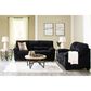 Ashley SimpleJoy Stationary Sofa in Onyx, , large