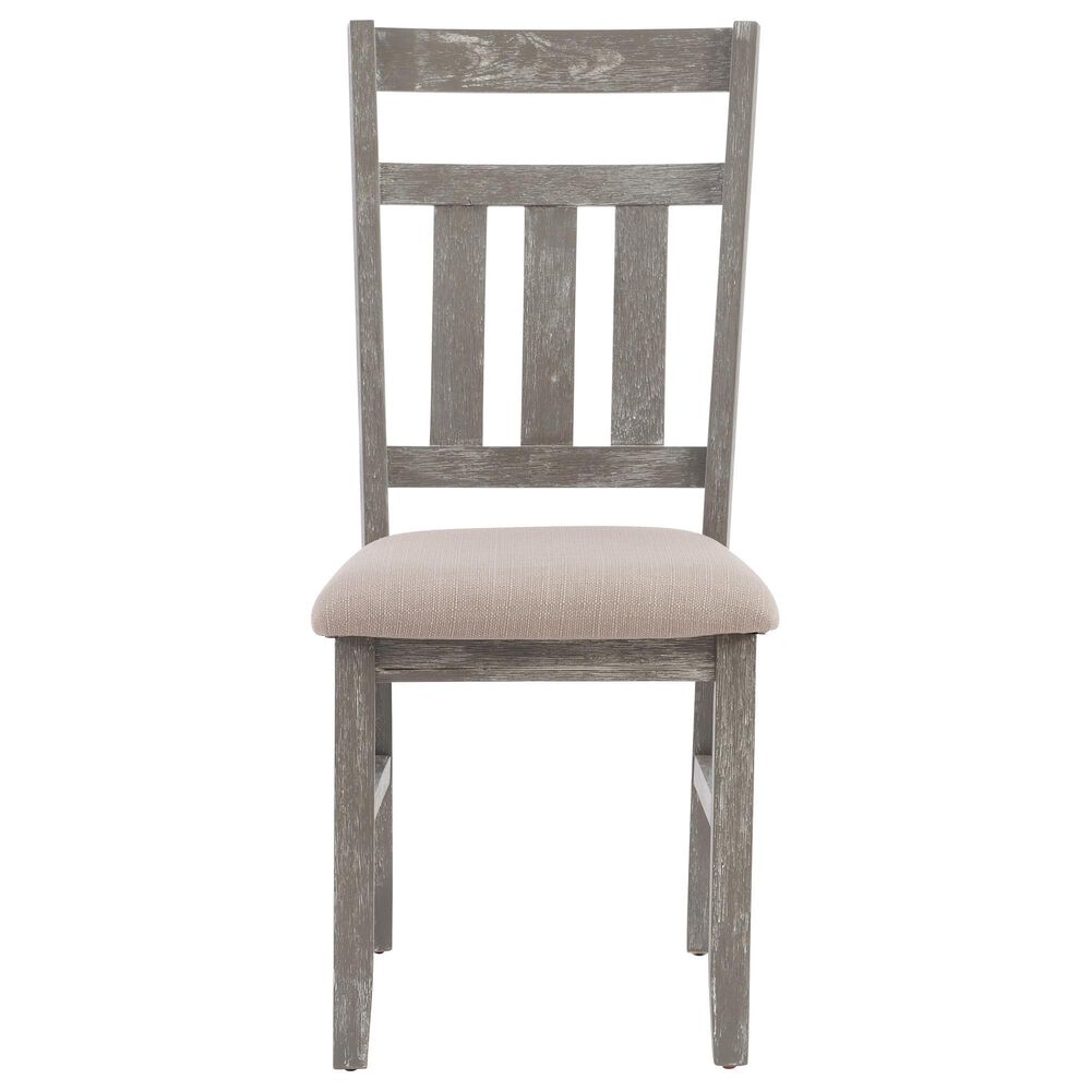 Linon Home Decor Turino Side Chair in Weathered Grey, , large