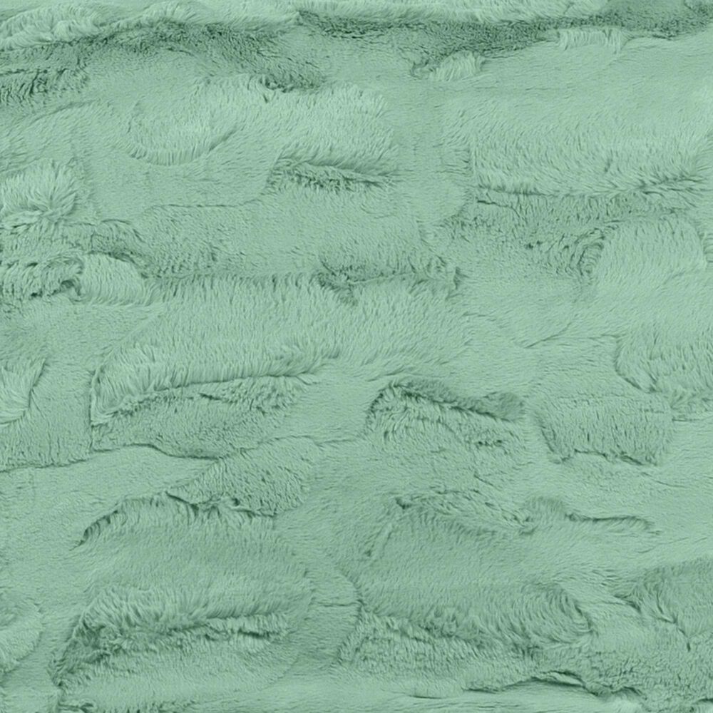 Jaxx Lil' Cuddler Cocoon Jr Kids Faux Fur Bean Bag Lounger in Spearmint Green, , large