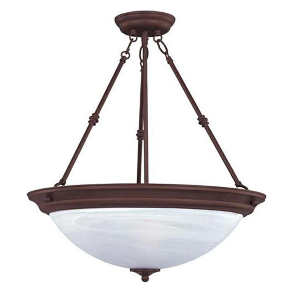 Maxim Lighting Essentials 15" 3 Light Invert Bowl Pendant in Oil Rubbed Bronze, , large