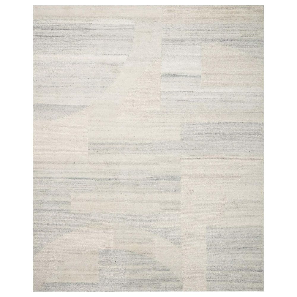 Loloi Elodie 7"9" x 9"9" Natural and Mist Area Rug, , large