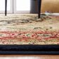 Safavieh Lyndhurst LNH330 4" x 6" Black and Red Area Rug, , large