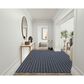 Nourison Twist Reversible 9" x 12" Navy Indoor/Outdoor Area Rug, , large