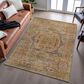 Dalyn Rug Company Silk Road Curry, Paprika, Gold, Copper and Navy 10" x 14" Area Rug, , large