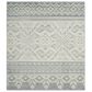 Safavieh Adirondack ADR107T 6" Square Slate and Ivory Area Rug, , large