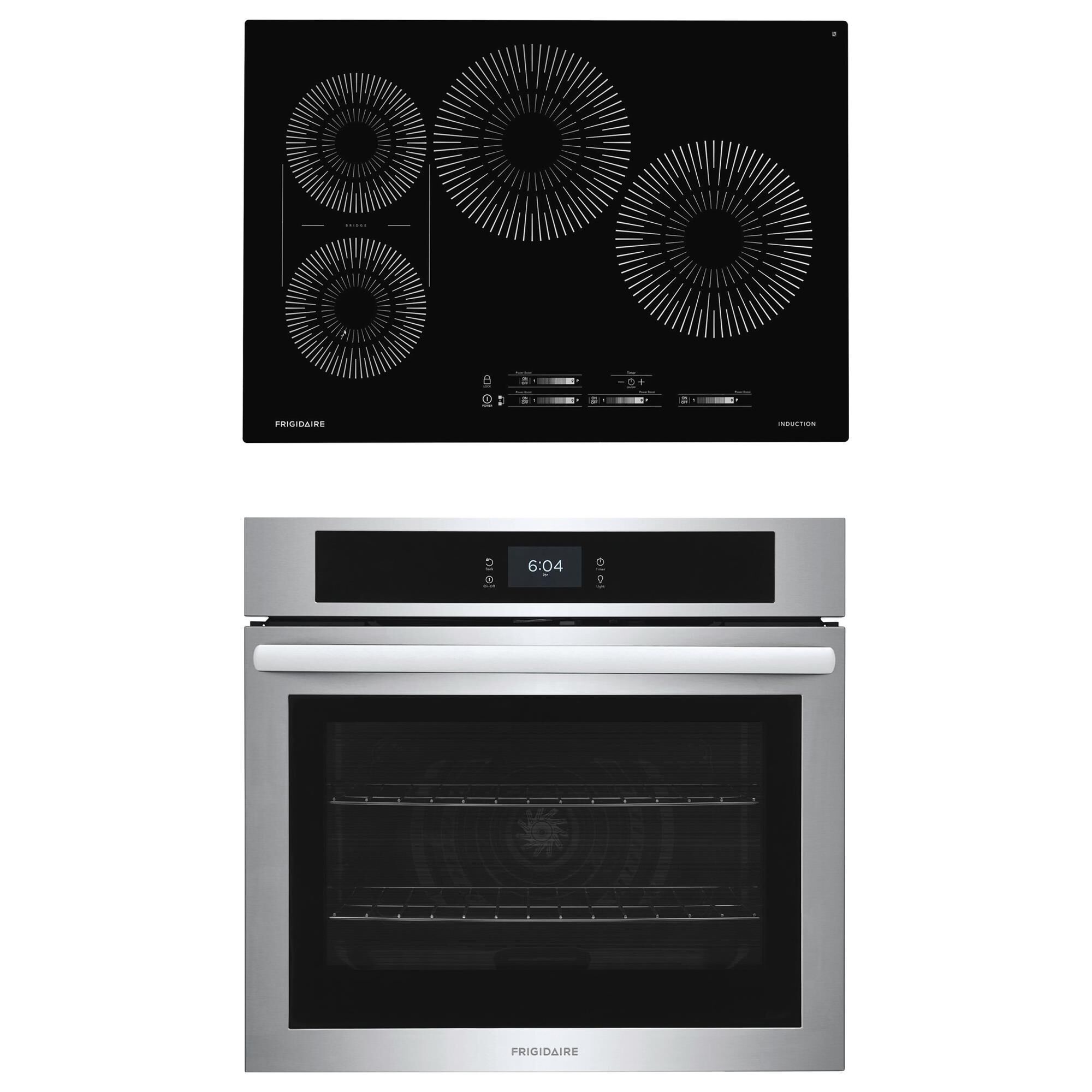 Single oven and induction hob outlet