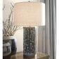 Ashley Dayo Table Lamp in Antiqued Gray and Gold, , large