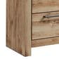 Ashley Hyanna 2-Drawer Nightstand in Golden Rustic, , large