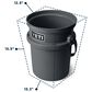 YETI LoadOut 5-Gallon Bucket in Venom, , large